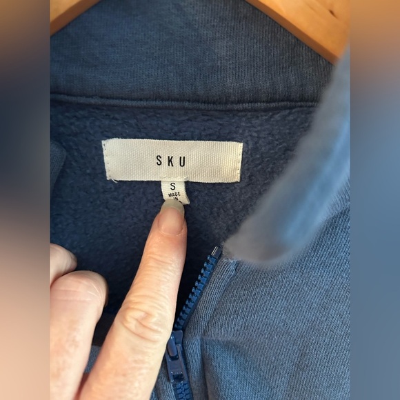 Save Khaki United - Fleece-Back Supima Cotton-Jersey Half-Zip Sweatshirt - Picture 3 of 4